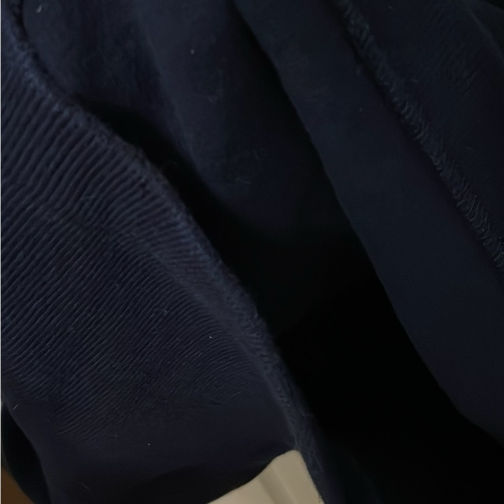 Ralph Lauren Navy Blue Cotton Quarter Zip Men's Sweater XXL - Picture 7 of 7